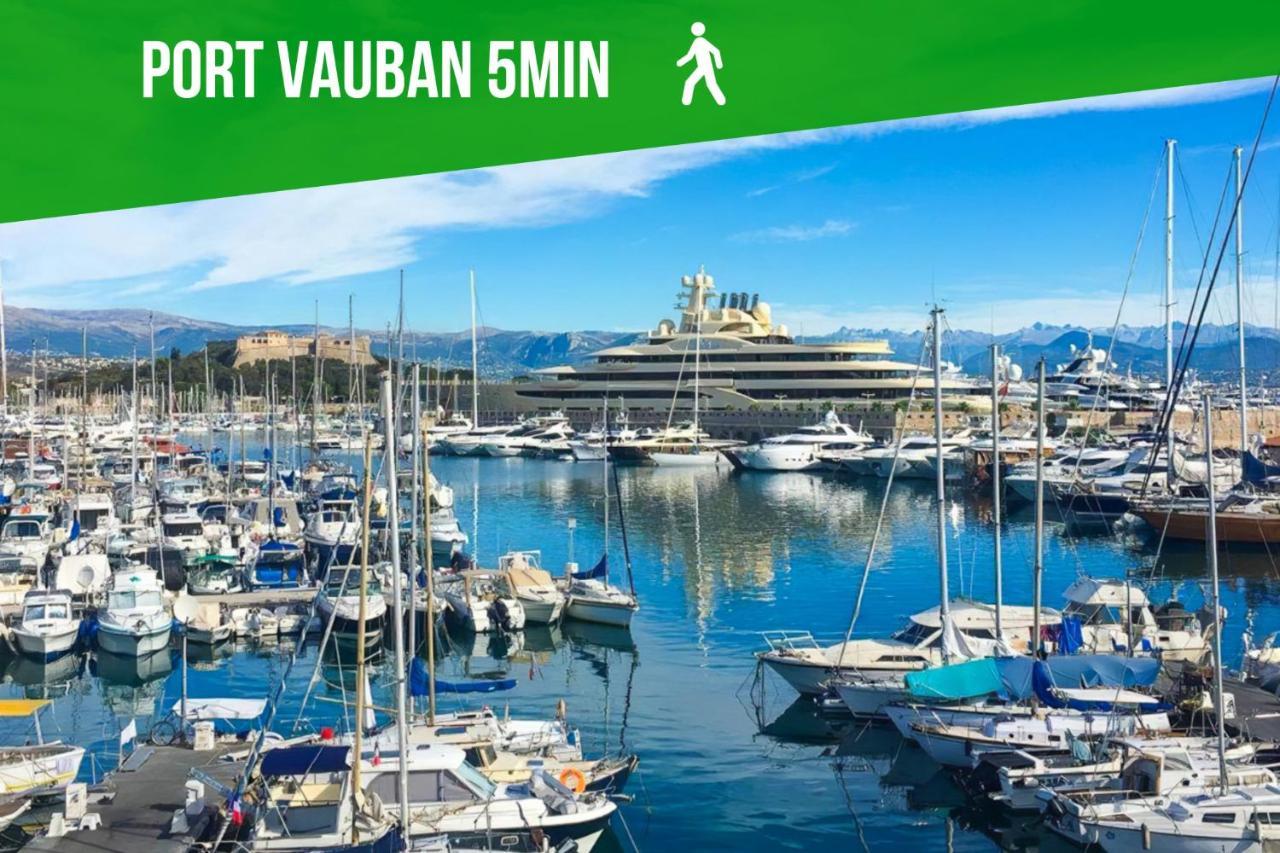 Apartament Le Balneo Jacuzzi Vieil Antibes Safranier Zewnętrze zdjęcie